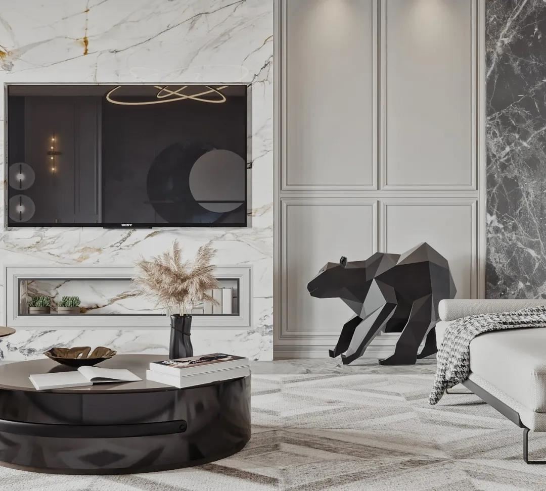 Calacatta White Marble Wall Tiles
