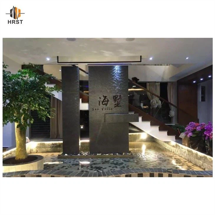 modern waterfall fountain