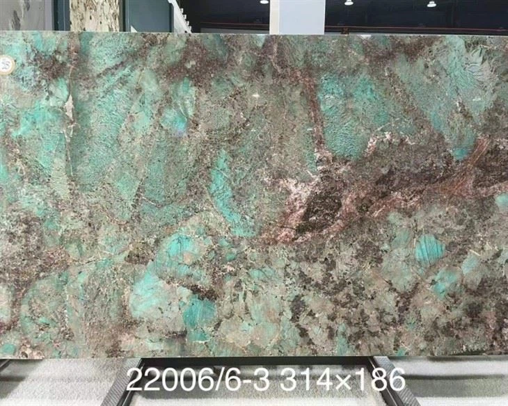 Amazon Green Quartzite Slab Amazon Green Quartzite Slab