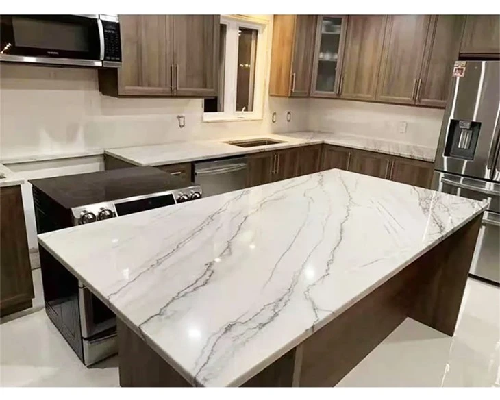 Infinity White Quartzite Kitchen Infinity White Quartzite Kitchen