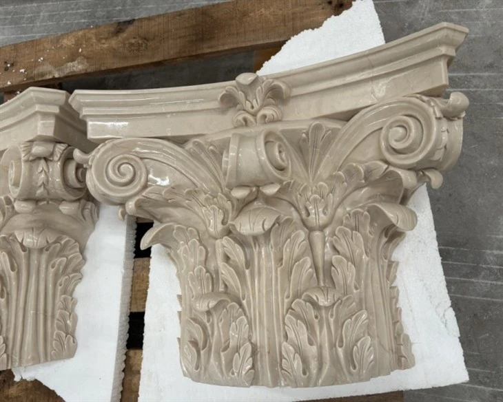 Marjan Beige Marble Column Marjan Beige Marble Column
