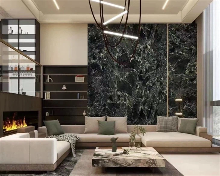 Snowflake Green Marble for livingroom Snowflake Green Marble for livingroom
