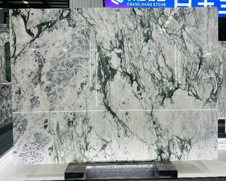 Violet Green Marble tiles